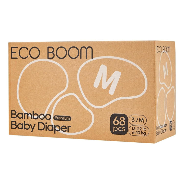 Scutece, Viscose din Bamboo Scutece, scutece de unică folosință moi naturale pentru sugari Mama si Copilul Naty Shop 3 (68 de scutece)