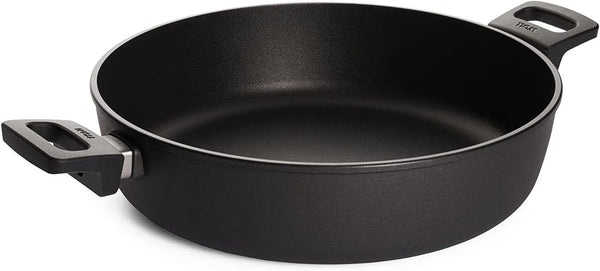 Woll Nowo Titanium Kasserolle - Induktiv -, Ø 32 Cm, 8 Cm Hoch, 5.5 Liter, Mit 2 Seitengriffen - Geeignet Für Alle Herdarten Matrite si tavi pentru copt Naty Shop 32 Cm, 8 Cm Hoch, 5.5 Liter