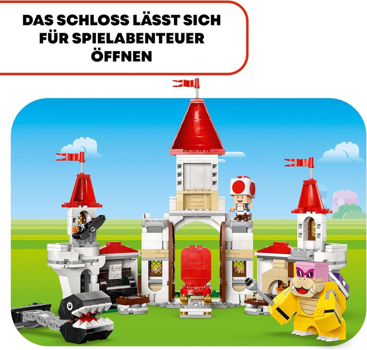 LEGO Super Mario Înfruntare cu Roy la Palatul Ciupercilor, set de aventură cu personaje Nintendo, cadou pentru fete, băieți și gameri de la 7 ani 71435 Seturi de constructie Besuche den LEGO-Store