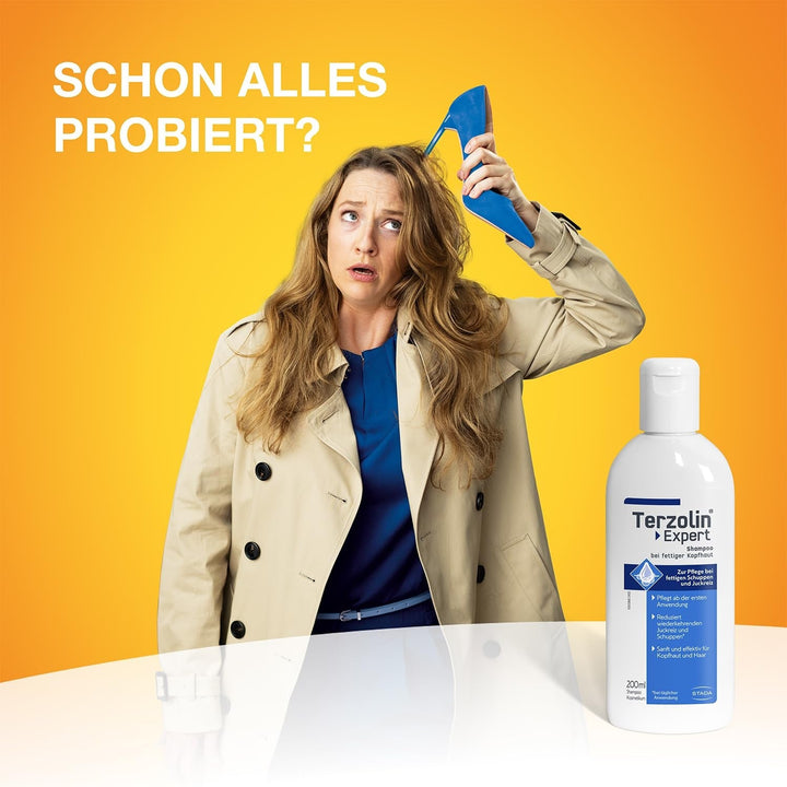 Terzolin Expert Șampon pentru scalp și păr gras, anti-mătreață, 200 ml Duș și baie Terzolin