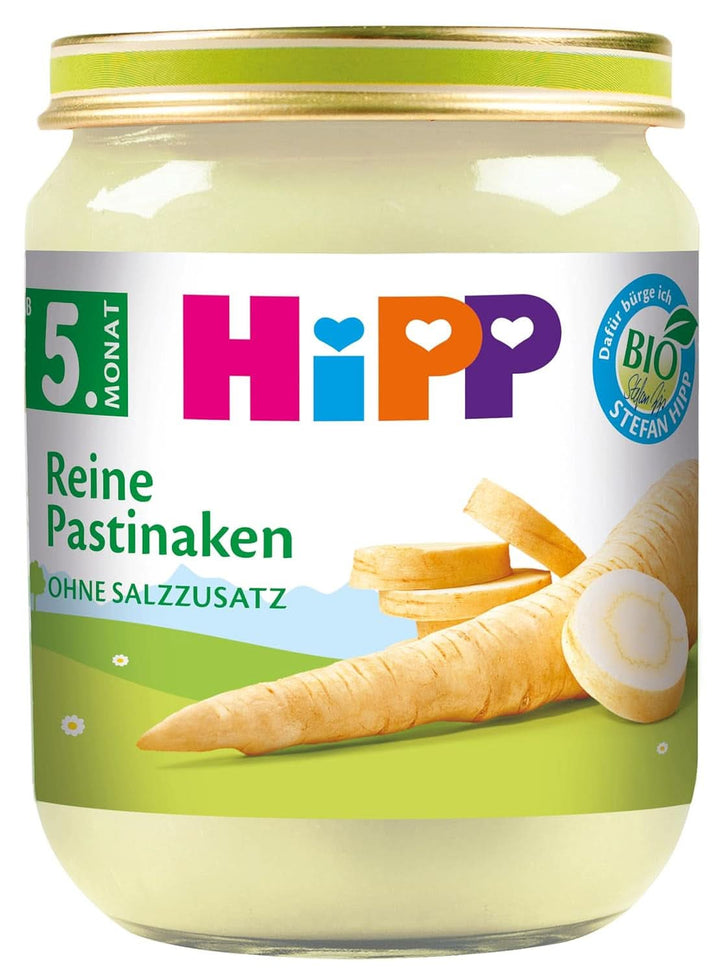 Hipp Organic Vegetables, piure din legume, pachet de 6 x 125 grame sau 6 x 190 grame Mama si Copilul Naty Shop 6 x 125 grame Pătrunjel pur fără adaos de sare