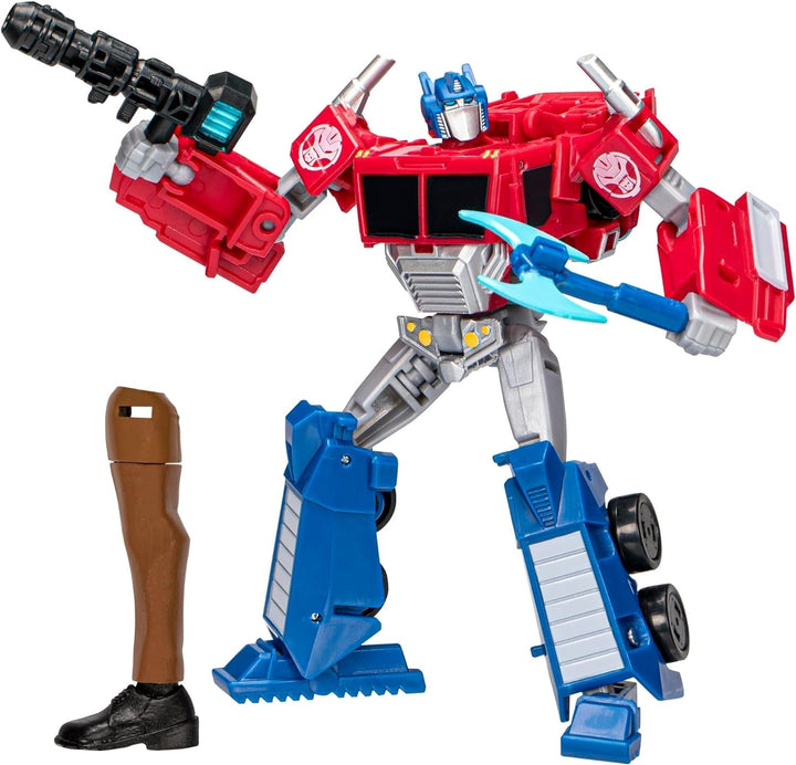 Jucărie Transformers Earthspark Deluxe Class Bumblebee, figurină de acțiune înaltă de 12,5 cm, jucărie robot pentru copii cu vârsta peste 6 ani Action figures Naty Shop Clasic