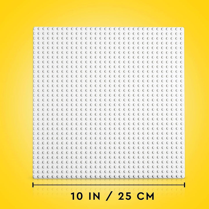 LEGO 11026 Placă de construcție albă clasică, placă de bază pătrată cu 32X32 adâncituri ca seturi de bază, jucărie de construcție (pachet de 2) Seturi de constructie Besuche den LEGO-Store