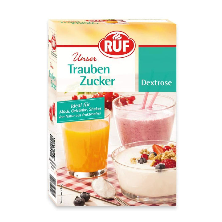 RUF Organic Coconut Blossom Sugar, îndulcitor natural, gust de caramel, 250 grame Indulcitori Naty Shop 400 grame Dextroză