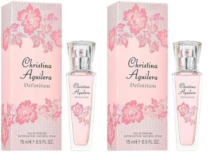 Christina Aguilera - Definition Eau De Parfum, Parfum ușor, Cu mandarină, orhidee și chihlimbar, Note florale și citrice, Parfum răcoritor, Ideal pentru vară, Parfum pentru femei - 50 ml