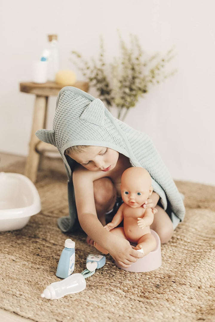 Smoby - Cadă pentru păpuși Baby Nurse - Cadă pentru păpuși cu biberon și o mulțime de accesorii, accesorii pentru păpuși până la 42 cm, pentru copii de la 3 ani, 220366 Papusi Naty Shop