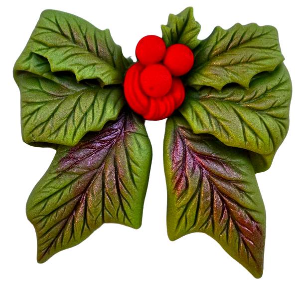 Spiselig dekoration, juleblomst