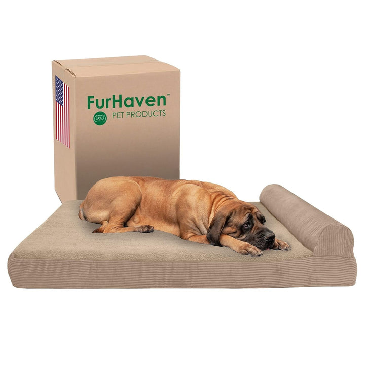 Pat pentru pisici de interior, lavabil, cu role de gât detașabile, pentru animale de companie de până la 4,1 kg – Covoraș de pluș cu imprimeu de diamant – Gri, mărimea S