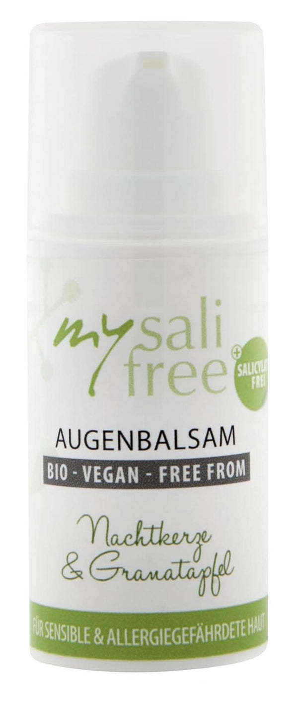 Mysalifree BIO EYE BALM, cremă de ochi intensivă antirid pentru piele sensibilă, cu rodie și onacră, 15 ml Cosmetice si Infrumusetare Naty Shop