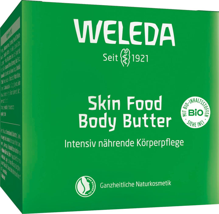 WELEDA Organic Skin Food Body Butter, Cremă unisex de îngrijire a corpului pentru îngrijirea pielii uscate și aspre, 150 ml Duș și baie Naty Shop