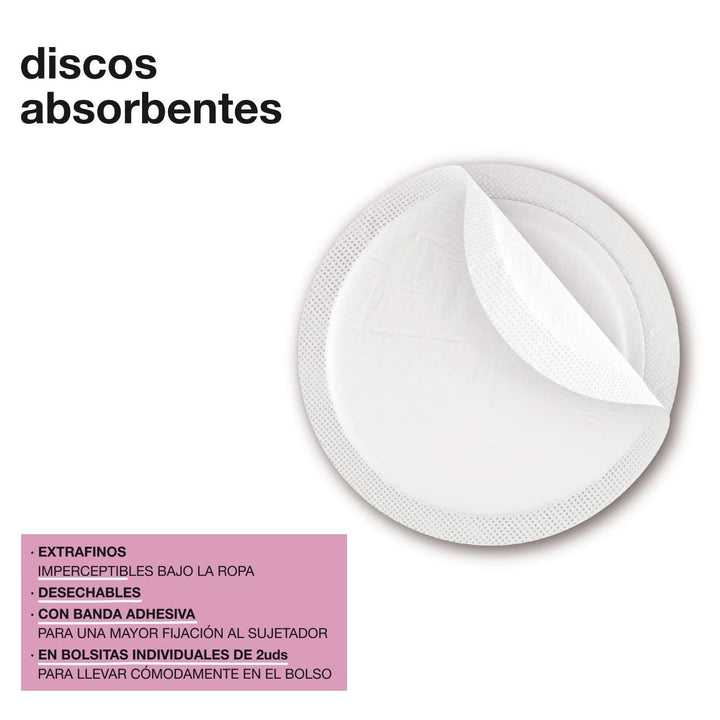 Suavinex 3182126 - Tampon de alăptat pachet de 60 Accesorii Hrana si Alaptare Bebe Naty Shop