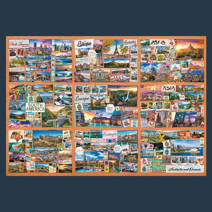 UFT Puzzle 13500 - Călătoria de mii de mile, călătoria de mii de mile Puzzle Naty Shop