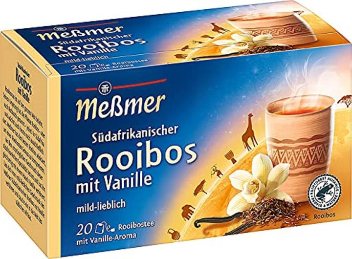 Ceai Meßmer Ländertee | Fructe de pădure nordice | 20 pliculețe de ceai | Fără gluten | Fără lactoză | Vegan