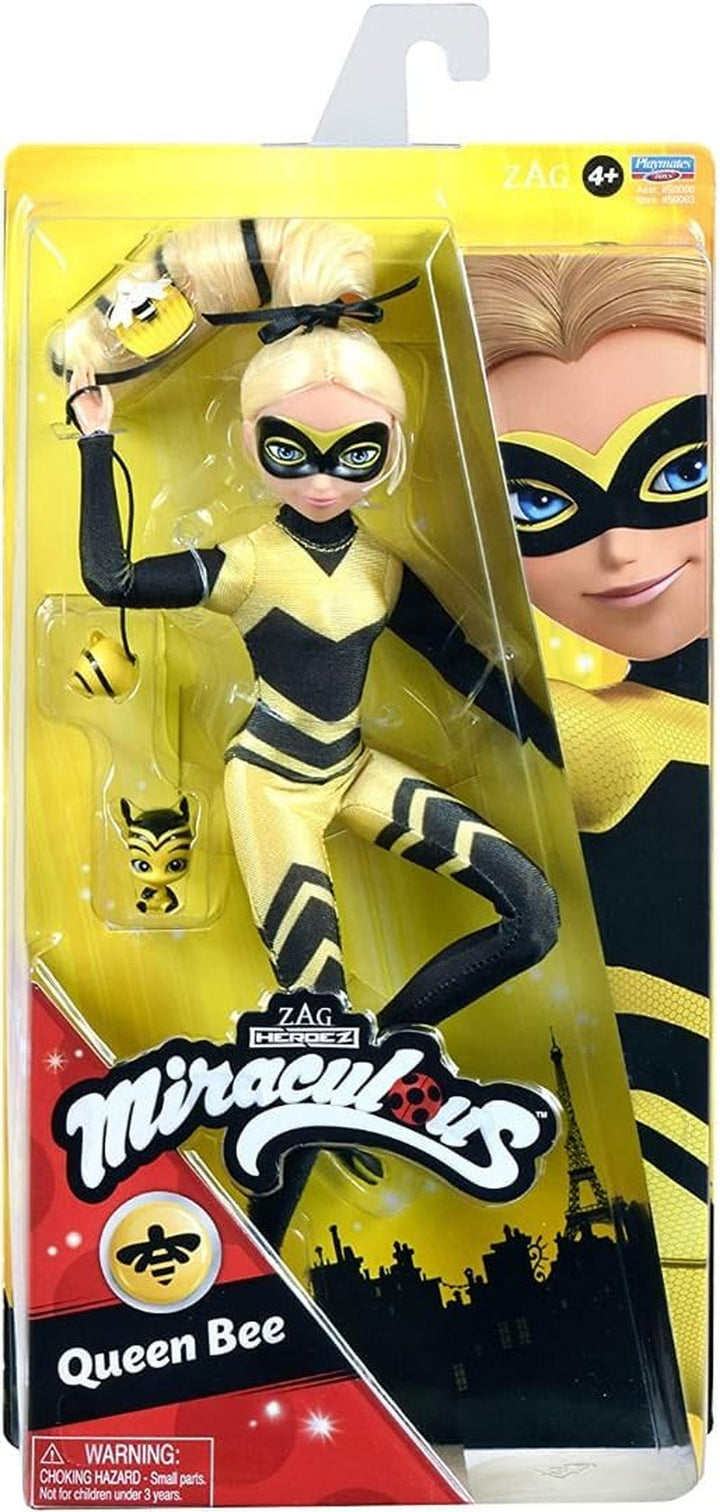 Bandai - Miraculous Ladybug - Doll Marinette Colour Change Surprise - Păpușă articulată Miraculous, 26 Cm + 3 surprize - Model aleatoriu - P50390 Papusi Naty Shop Regina Albină