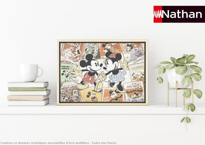 Ravensburger 12000969 Nathan Mickey Mouse puzzle jigsaw pentru adulți Puzzle Naty Shop