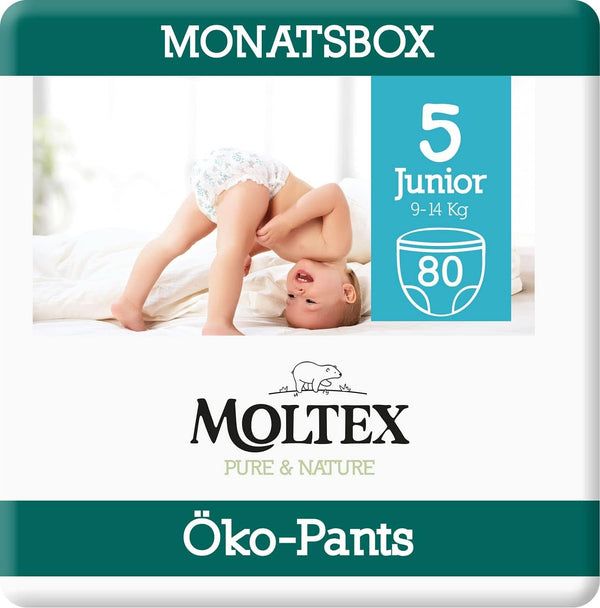 Pure & Nature Eco Pants Mărimea 5 sau 6 Mama si Copilul Naty Shop Marimea 5 (80 bucati)