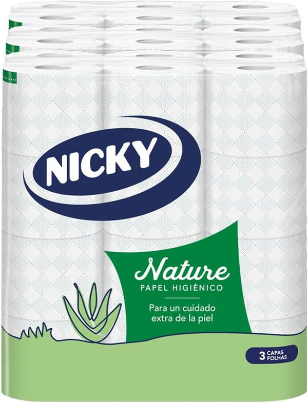 Hârtie igienică Nature, 72 role, 3 straturi