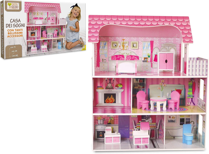 Casă din lemn pentru păpuși și LOL 40541 Casute de papusi Naty Shop
