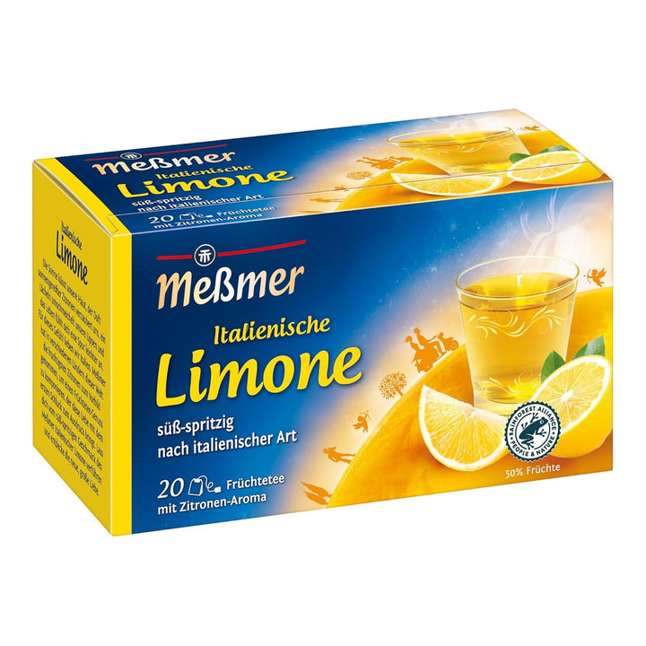 Ceai Meßmer Ländertee | Fructe de pădure nordice | 20 pliculețe de ceai | Fără gluten | Fără lactoză | Vegan