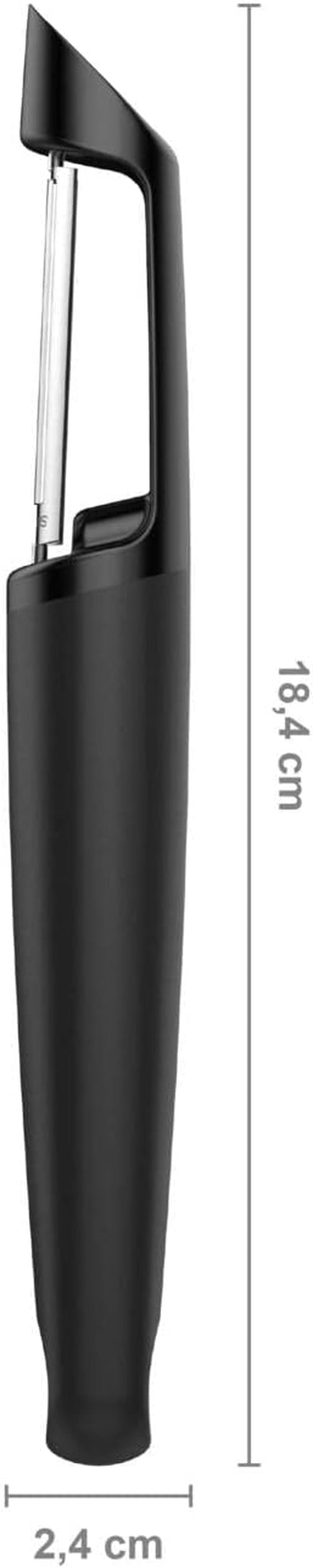 Fiskars Peeler cu lamă mobilă, lungime: 18 cm, oțel/plastic Naty Shop
