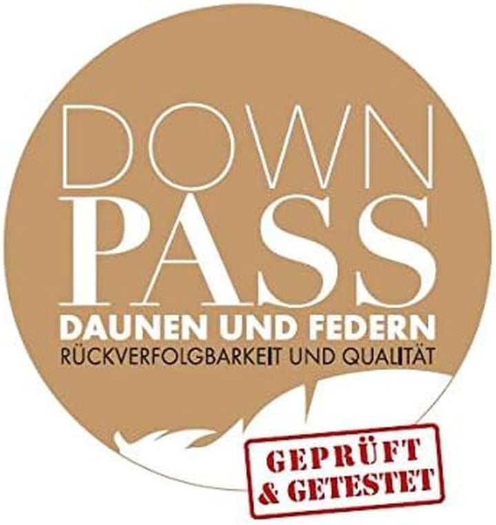 Badenia Trendline Comfort plapuma jos, plapuma de iarna cald cu 90% jos & 10% pene clasa I, 135 X 200 Cm, jos Pass Tested & Oeko-Tex Certified, Produs în conformitate cu standardul de calitate german Plapumi si pilote Naty Shop