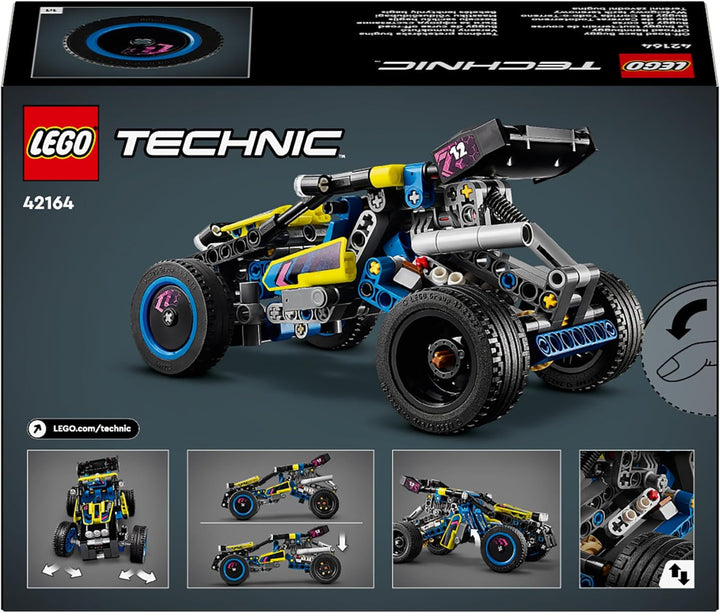 LEGO Technic Offroad Racing Buggy, jucărie auto pentru copii, kit pentru a construi o mașină de curse Buggy, cadou pentru băieți și fete de 8 ani, model mașină de raliu 42164 Seturi de constructie Besuche den LEGO-Store