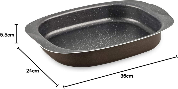 Tefal J1601502 Success Auflaufform Aluminium Schwarz 36 X 24 X 5,5 Cm Matrite si tavi pentru copt Naty Shop