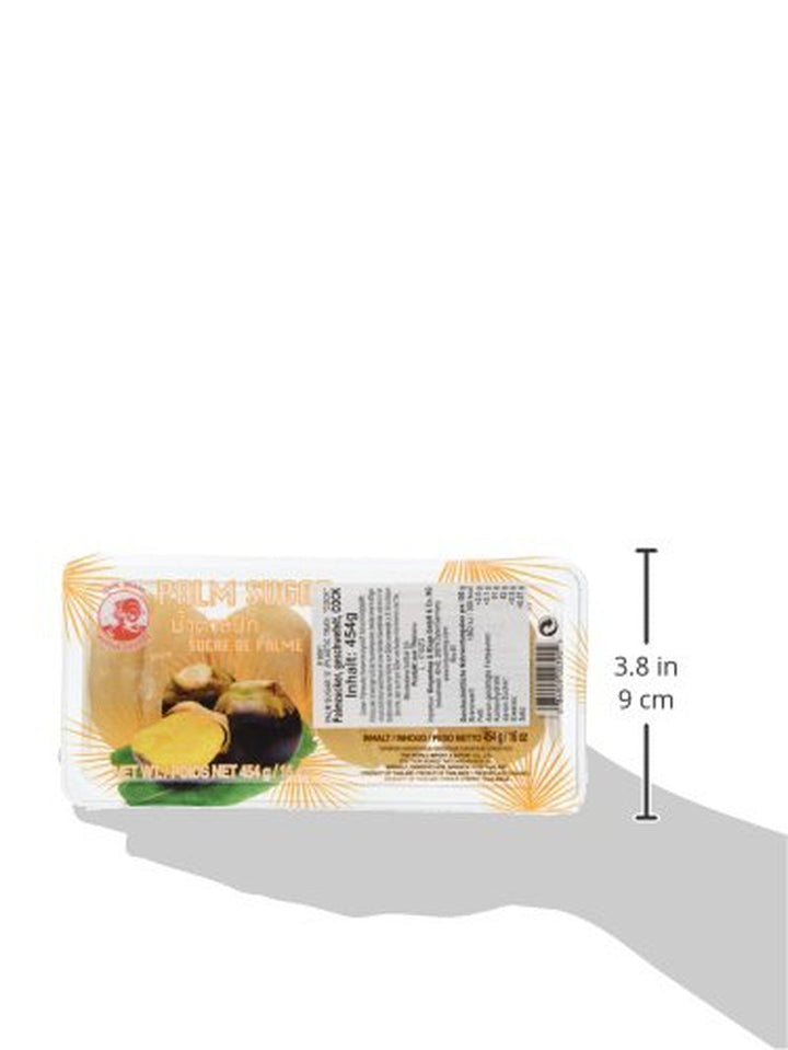 Cock Palmzucker, Scheiben, 4Er Pack (4 X 454 G Packung) Indulcitori Naty Shop
