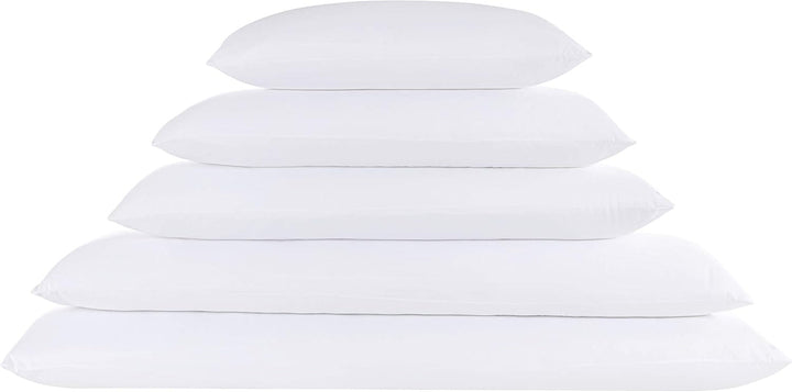 Todocama - Pernă viscoelastică, miez compact, husă dublă cu fermoar, țesătură Aloe Vera plus, termoregulatoare, reglabilă la gât, pachet de 2 (2 bucăți - 70 cm) Perne standard Naty Shop Alb Pachet de 2 bucăți - 80 cm