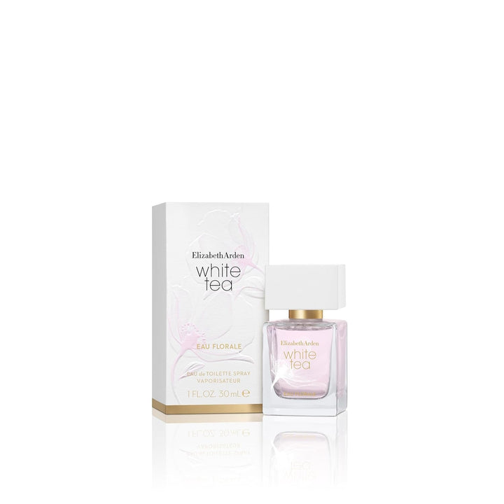 Elizabeth Arden - White Tea Eau Florale Eau De Toilette, Parfum Feminin și Delicat, Cu Flori Frumoase și Ingrediente Bogate - Parfum pentru Femei - 50 ml