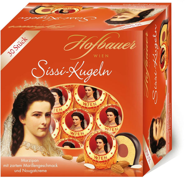 Hofbauer Vienna Sissi Balls Cutie 600 grame (30 buc.) Bomboane de Ciocolata Naty Shop