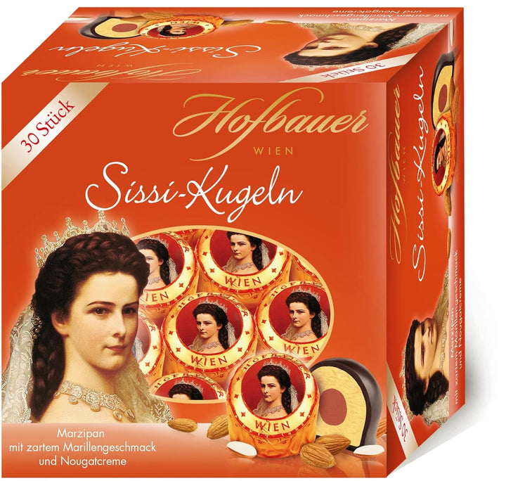 Hofbauer Vienna Sissi Balls Cutie 600 grame (30 buc.) Bomboane de Ciocolata Naty Shop