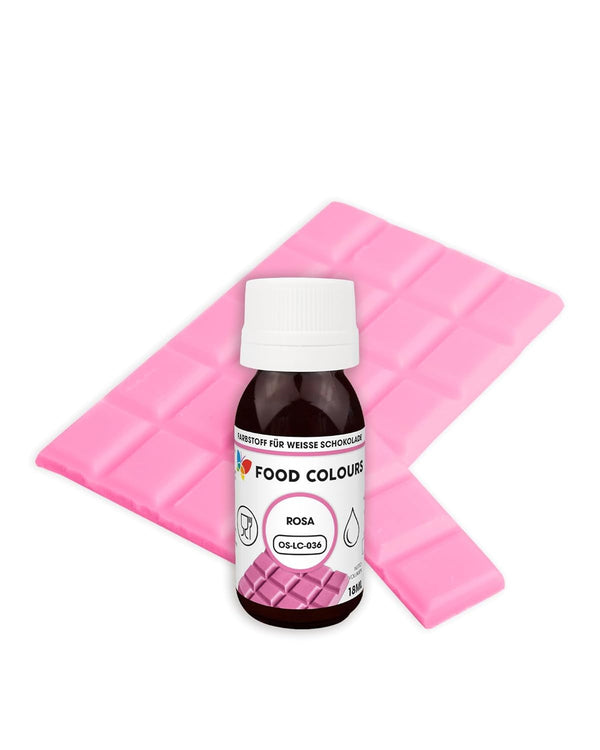 OS-LC PINK 18 Ml Lebensmittelfarbe Für Weiße Schokolade, Pralinen, Cremes, Fettmassen, Gebäck, Kuchen- Und Tortenverzierungen Coloranti Alimentari Naty Shop Default Title