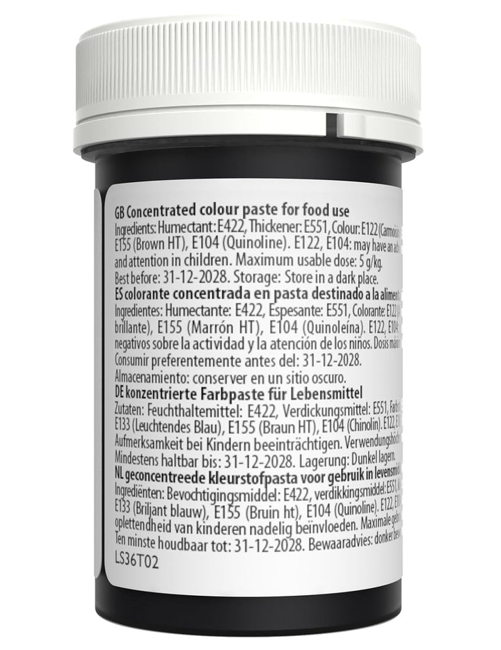 Sugarflair Spectral Eucalyptus Lebensmittelfarbe Paste, Hochkonzentrierte Lebensmittelfarbe Für Buttercreme, Zuckerpaste, Royal Icing, Kuchenmischungen Und Mehr! Lebensmittelfarbstoff - 25G Coloranti Alimentari Naty Shop