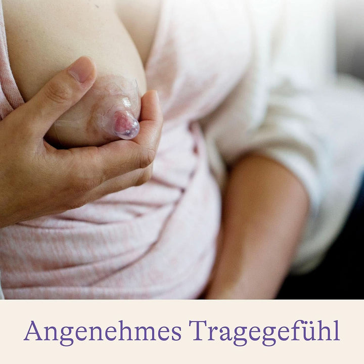 Lansinoh Stillhütchen 24 Mm (Größe 2), 2 Stück Inkl. Aufbewahrungsbox - Angenehmes Tragegefühl - Trotz Anlegeschwierigkeiten Weiter Stillen Accesorii Hrana si Alaptare Bebe Naty Shop