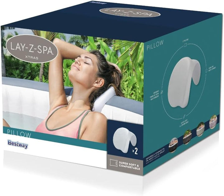 Set de perne pentru gât LAY-Z-SPA 25 X 19.5 X 17.5 Cm Perne standard Naty Shop