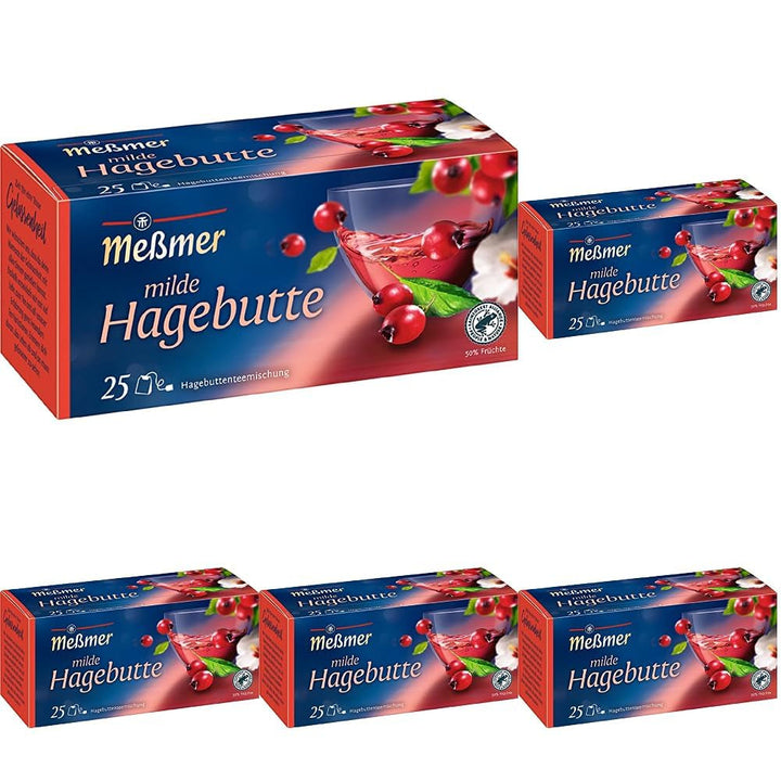 Meßmer Amestec de urzică | 25 | Pliculețe de ceai | Vegan | Fără gluten | Fără lactoză