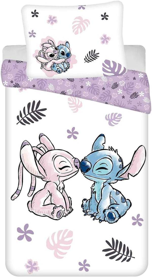 Lenjerie de pat Disney Stitch, reversibilă, 100 % bumbac Lenjerie de pat - copii Naty Shop Default Title