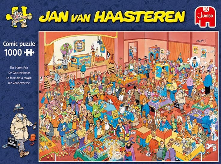 Târgul magicienilor, puzzle jigsaw 1000 piese adulți Puzzle Naty Shop