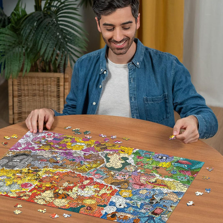 Ravensburger Puzzle 12000832 - Pokémon Adventure - puzzle jigsaw Pokémon de 1000 de piese pentru adulți și copii de peste 14 ani Puzzle Naty Shop