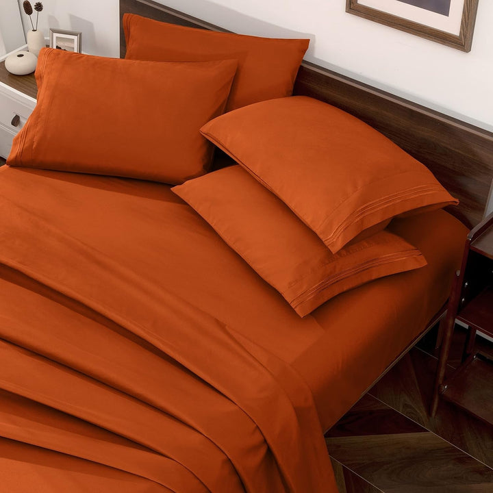 Pernă Silentnight Deep Sleep Perne standard Naty Shop Portocaliu ars Rege
