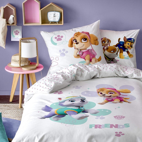 Lenjerie de pat Paw Patrol, 2 piese, pentru fete Lenjerie de pat - copii Naty Shop Default Title