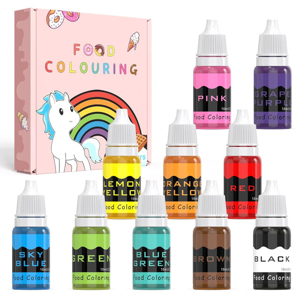 Set coloranti alimentari lichizi, 10 x 10 ml Coloranti Alimentari Naty Shop Default Title