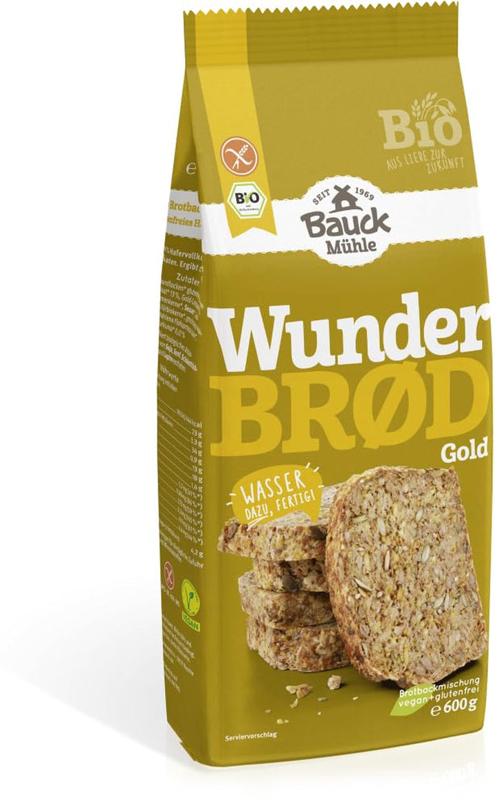 Wunderbrød Gold, 600 G Naty Shop 12 X 600 Gr