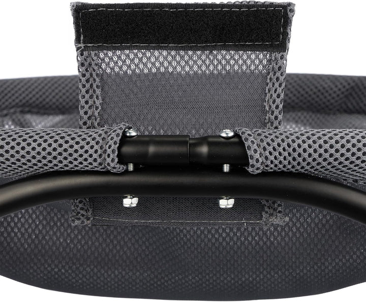 Hamac Relaxdays pentru pisici, scaun suspendat, înălțat, ÎxlxA: 25 x 44 x 42 cm, pat pentru pisici, gri închis/negru