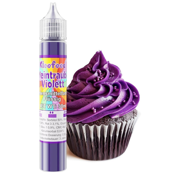 Colorant alimentar lichid, 30 ml Coloranti Alimentari Naty Shop Strugure violet