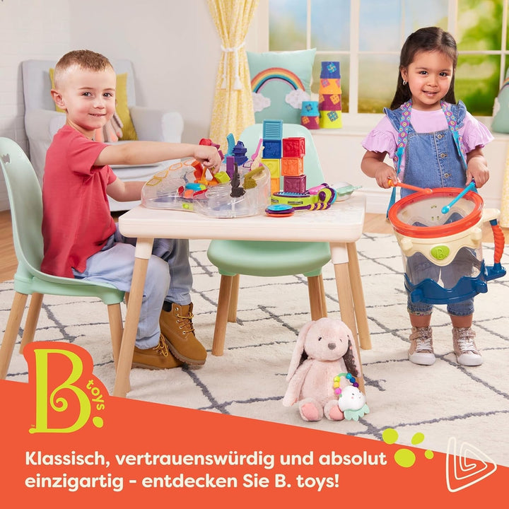 B. toys Jucărie pentru copii cu lumină colorată schimbătoare și mărgele curcubeu - Jucărie pentru copii Cloud de la 3 luni Jucarii Bebe Naty Shop
