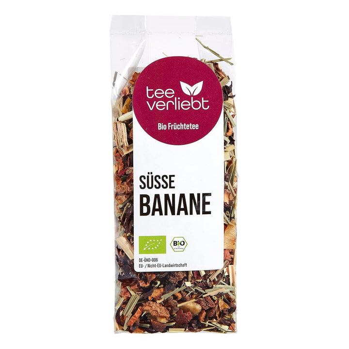 Teeverliebt - Ceai de fructe vrac Amestec pentru șemineu 1000 G I Amestec de ceai cu aromă de Crăciun și fructe de iarnă I Bio 1 Kg