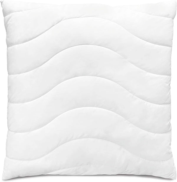 Traumnacht pernă confort cu capac din bumbac pur, pernă certificată Oeko-Tex cu fermoar, 80X80 Cm, Dezvoltat în Germania Perne standard Naty Shop 80 X 80 Cm 1