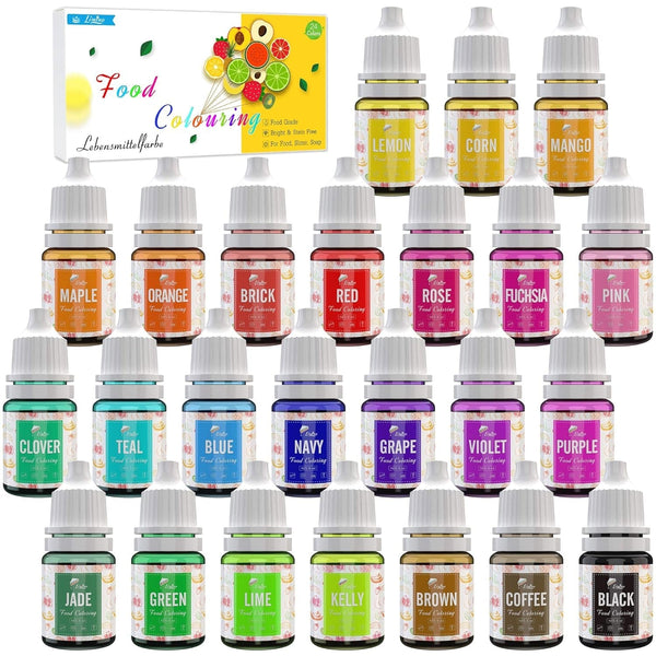 Set 24 coloranti alimentari lichizi, 24 x 6 ml Coloranti Alimentari Naty Shop Default Title